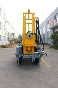 High-Capacity Diesel-Powered Pneumatic <strong>Drilling</strong> Rig <strong>Borehole</strong> Water Well Rig With Pump Motor Wheeled - Product Image 4