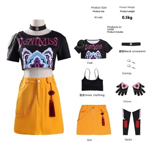 Disfraces <span class=keywords><strong>de</strong></span> Cosplay para Niños del Grupo <span class=keywords><strong>de</strong></span> Caza <span class=keywords><strong>de</strong></span> <span class=keywords><strong>Brujas</strong></span> <span class=keywords><strong>de</strong></span> las Superestrellas del K-pop Mira Rumi Zoe - Product Image 2