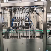 Lini Produksi Pengisian Saus Tomat Otomatis Penuh yang Dapat Disesuaikan, Cocok untuk Botol Minuman Plastik, Kaca, dan Logam