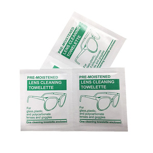OEM ODM Lens Cleaning Wipes Non-alcoholic Glasses Computer Optical Wipes For Cell Phone Cleaning