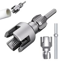 Accessoires de perceuse électrique en acier à grande vitesse de CR-V de dureté élevée pour l'outil de filetage de tuyau de filetage de tuyau avec adaptateur