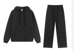 Topkwaliteit 100% katoenen heren kleding set met kwart-rits hoodies en joggingbroeken, trainingspakken, sweatshirts, pullover hoodie voor heren - Product Image 4