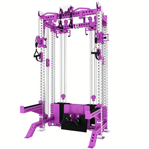 <strong>Multi</strong> Size Cable Crossover Trainer with Adjustable Pulleys-Full Body Strength Training Station for Compact Home Commercial <strong>Gyms</strong> - Product Image 5