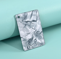 Feuille d'acétate de cellulose d'usine feuille d'acétate de couleur personnalisée pour le matériel de travail d'art de bijoux de mode