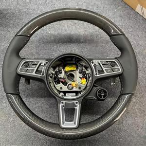 Volante de Cuero Personalizado para Porsche Panamera Cayenne Macan 718 918 Cayman 996 997 911 991 - Product Image 4