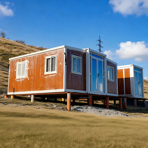 Đôi cánh di động nhà gấp khu dân cư <span class=keywords><strong>container</strong></span> nhà thép di động biệt thự mở rộng cánh hộp phòng dễ dàng gấp khu dân cư - Product Image 1