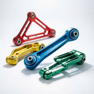 Brazos de Control de Suspensión de Acero Inoxidable/Aluminio Mecanizados por CNC, Ligeros, con Corte Hueco, Superiores e Inferiores, Tipo Wishbone, para Automóviles de Carreras - Product Image 3