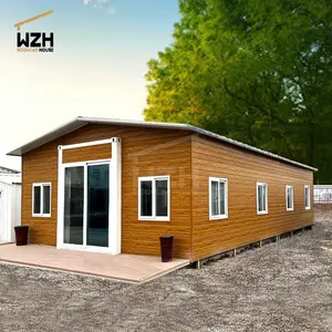 Erweiterbare faltbare vorgefertigte Wohn container Hausbau ausziehbare Oma Wohnung Mobile 3 in 1 erweiterbares Container haus Haus