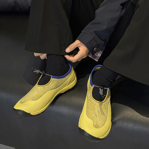 Chaussures sans semelle pour couples, nouveau style 2026, chaussures Dechen, modèle tendance, chaussures de jogging, de randonnée, de course, couleur orange - Product Image 1