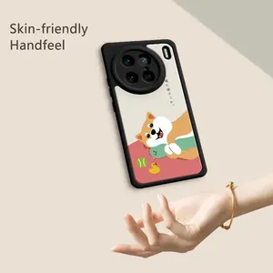 Custodia custodia di lusso 3D carina per VIVO X90 Pro Plus borsa per cellulare in Silicone morbido cartone animato cane X90Pro 5G antiurto posteriore armatura Funda - Product Image 3