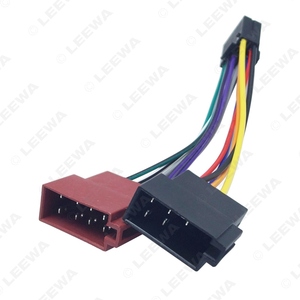 <span class=keywords><strong>Adaptateur</strong></span> de faisceau de câblage ISO 16 broches PI100 pour radio stéréo de voiture pour <span class=keywords><strong>Kenwood</strong></span> 2003-on Audio 2-Head Speaker Wire Connector Cable - Product Image 5