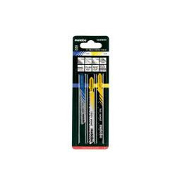 Surtido de hojas para sierra de calar Metabo, 3 piezas, para cortar madera y metal, 623968000 - Product Image 3