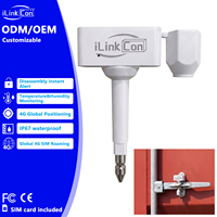 Sceaux intelligents pour conteneurs ILinkCon 4G, surveillance logistique mondiale 4G, haute sécurité, verrouillage intelligent