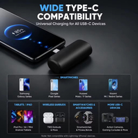 Mini chargeur de téléphone portable jetable en gros, batterie externe d'urgence à usage unique