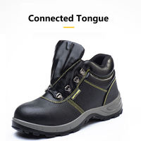 Sepatu Kerja Safety Iron Toe Harga Terjangkau untuk Musim Panas, Sepatu Konstruksi untuk Bengkel Pria & Wanita