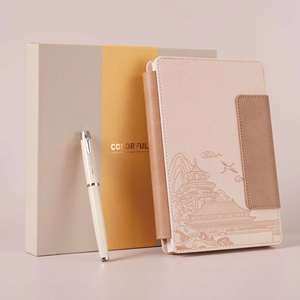 Set de Regalo Empresarial 2027, Cuaderno de Tapa Dura con Bolígrafo y Botella de Agua Aislada, para Conferencias y Promociones - Product Image 4