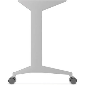 Escritorio con pedestal lateral izquierdo de la serie Alera Modern Teacher, 60 x 24 x 28.75 pulgadas, blanco/plateado, para ordenador, con caja/caja archivadora - Product Image 4