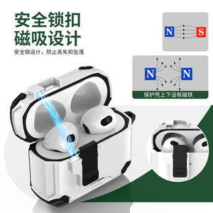 Новый стиль, Магнитная Зарядка для AirPods, 4 чехла, AirPods Pro Series, чехол для наушников, чехол для наушников - Product Image 2