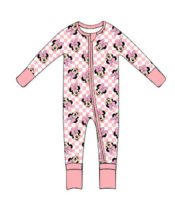 지퍼 폐쇄 대나무 아기 니트 장난 꾸러기 도매 아기 거품 장난 꾸러기 세트 - Product Image 5