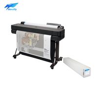 Plotter de Formato Grande Inalámbrico de 36'', 40'', 42'', 60'' para Impresión a Color, Edición 2026, Paquete con Rollo de Papel CAD para Inyección de Tinta Mate