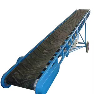 Heavy Duty Industrial Mobile <strong>Inclined</strong> Rubber <strong>Belt</strong> <strong>Conveyor</strong> for Bulk Materials Mining Construction - Product Image 1