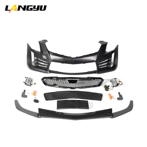 Langyu 13-19 Autoteile Front stoßstange Montage Kotflügel ATS III Body Kit Mit Motorhaube ATS-V Body Kit Für Cadillac ATS Bodykit - Product Image 3