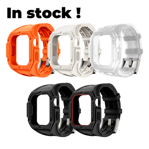 <span class=keywords><strong>Coque</strong></span> Chungming en TPU robuste avec bracelet pour <span class=keywords><strong>Apple</strong></span> <span class=keywords><strong>Watch</strong></span> Ultra 2 49mm, bracelet antichoc extérieur sport pour <span class=keywords><strong>Apple</strong></span> <span class=keywords><strong>Watch</strong></span> Series 9 - Product Image 6