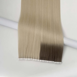 Extensiones de Cabello Ruso al por Mayor, Cinta Adhesiva Invisible, Cabello Eslavo con Cutícula Alineada, Trama de Cabello para Salón, Alta Calidad 2025 - Product Image 4
