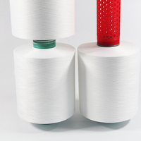 Prix bon marché cône souple 75D/36F 75D/48F 150D/48F 100% fil Polyester Dty dans un tube de teinture doux