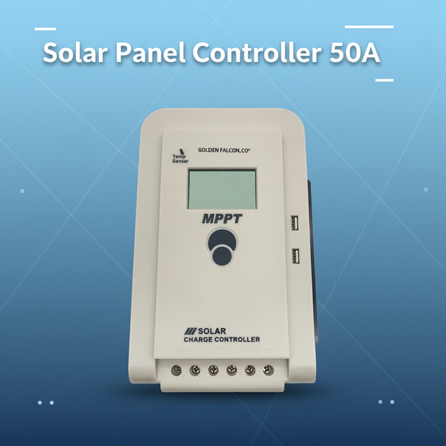 Solar Panel Controller 50A MPPT Solar Charge Controller 12V 24V Solar Mppt Controller