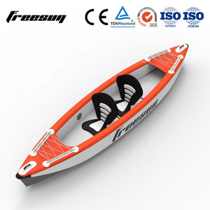 <span class=keywords><strong>Kayak</strong></span> Inflable de PVC de Último Diseño de 14 pies para 2 Personas, <span class=keywords><strong>Kayak</strong></span> de Pesca K410 con Asientos para Explorar - Product Image 3