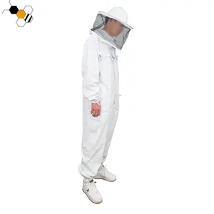 Beekeeping Suit 100% Cotton Bee Keeping Suit Ventilated Bee Protection Suit For Beekeeper