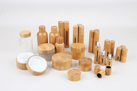 Tapa de bambú para embalaje de cosméticos, tapa de madera para cosméticos, tarro de crema, gran oferta