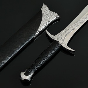 Seigneur des Anneaux Artisanat Petite Piqûre Mini Épée Porte-clés En Alliage De Zinc Ornement Décorations - Product Image 6