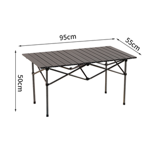 Camping <b>Folding</b> Moon <b>Chair</b> Egg Roll <b>Table</b> Outdoor PortableTable Home <b>Dining</b> <b>Table</b> for Pinic Camping - Product Image 2