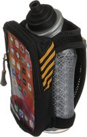 Sac isotherme portable pour poignet avec porte-bouteille et étui pour téléphone, motif dessin animé en polyester isolé pour la course et la marche