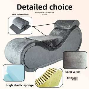 Sofá Erótico en Forma de S, Ayuda Postural Multifuncional, Mueble Sexual de Madera para Dormitorio, Silla <span class=keywords><strong>Tantra</strong></span> para Parejas - Product Image 6
