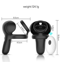 Meistverkaufter Lumi Soft Silikon Vibrierender Penisring Doppelte Hoden-Prostata-Massage Penisvibrator für Männer zur Verzögerung der Ejakulation