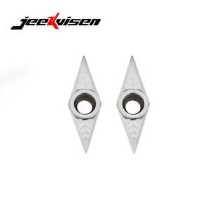 Jeekvisen VCGT1103 02-YL Herramientas de torneado interno de alto rendimiento Insertos de carburo-Tipo Torno Inserto de torneado recubierto 10g kg - Product Image 3