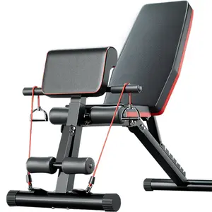 批发健身多角度重型可调举重凳可折叠家用健身器材