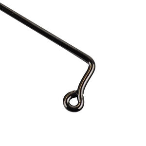 ตะขอเบ็ดตกปลาเหล็กกล้าคาร์บอนสูง 10-6/0 แบบ 90 องศา พร้อมเงี่ยง สำหรับงาน DIY อุปกรณ์เสริมตะขอตะกั่ว - Product Image 2