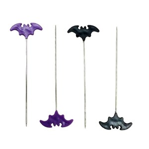 100/boîte épingles à coudre Halloween chauve-souris quilting épingles pour couturière artisanat positionnement aiguille outils bricolage - Product Image 2