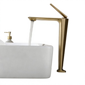 Rubinetto per Lavabo, Miscelatore Monocomando Acqua Calda e Fredda, Rubinetto con Maniglia Allungata per Lavandino - Product Image 2