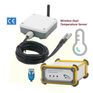 Surveillance de température de chambre froide Station de surveillance centrale d'alarme à double capteur de température sans fil - Product Image 1