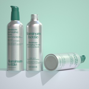 New Trend Aluminum Cosmetic Packaging Recyclable Bottles 500ml for Shampoo <b>Sunscreen</b> <b>Spray</b> Perfume & Lipstick - Product Image 4