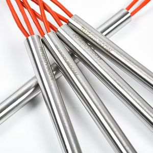 Cartouche chauffante industrielle en acier inoxydable 304 de haute qualité, la plus vendue, 220V/230V, puissance personnalisable 30W-3000W, pour températures moyennes - Product Image 1