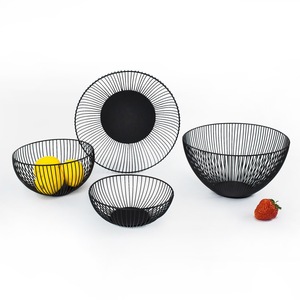 Cesto di frutta personalizzato a strato singolo DSH <span class=keywords><strong>cestini</strong></span> in filo metallico cestino in <span class=keywords><strong>metallo</strong></span> - Product Image 1