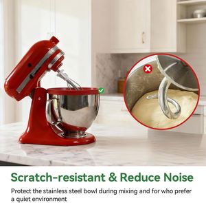 En stock : Doublures de bol en silicone pour mélangeurs <span class=keywords><strong>KitchenAid</strong></span> de 5 litres – Résistantes au lave-vaisselle et au four - Product Image 2