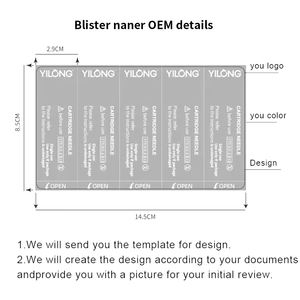 Cartouche d'aiguilles de tatouage permanentes en acier inoxydable OEM de haute qualité, personnalisées, stérilisées au gaz EO pour l'art corporel - Product Image 5