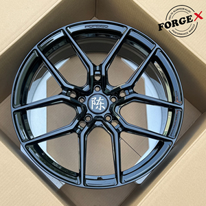عجلات سوداء مصممة مقاس <span class=keywords><strong>16</strong></span> بوصة-26 بوصة 5x50 x ks Alloy لـ Ford Mustang BWM عجلات سيارة ركاب - Product Image 5